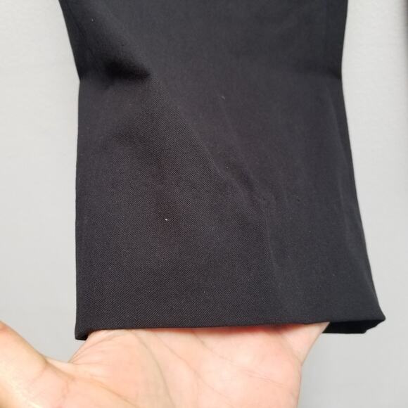 Piazza Sempione Audrey Capri Pants 42 IT Women’s Cotton Black Stretch US 6 - Picture 7 of 9